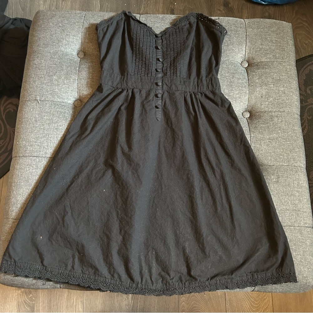 Kismet Black A-Line Mini Dress